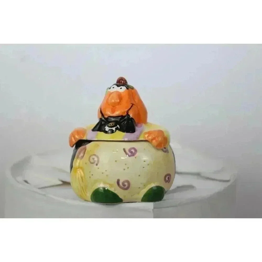 Magic Creation Pumpkinhead Container 4in tall 4in wide